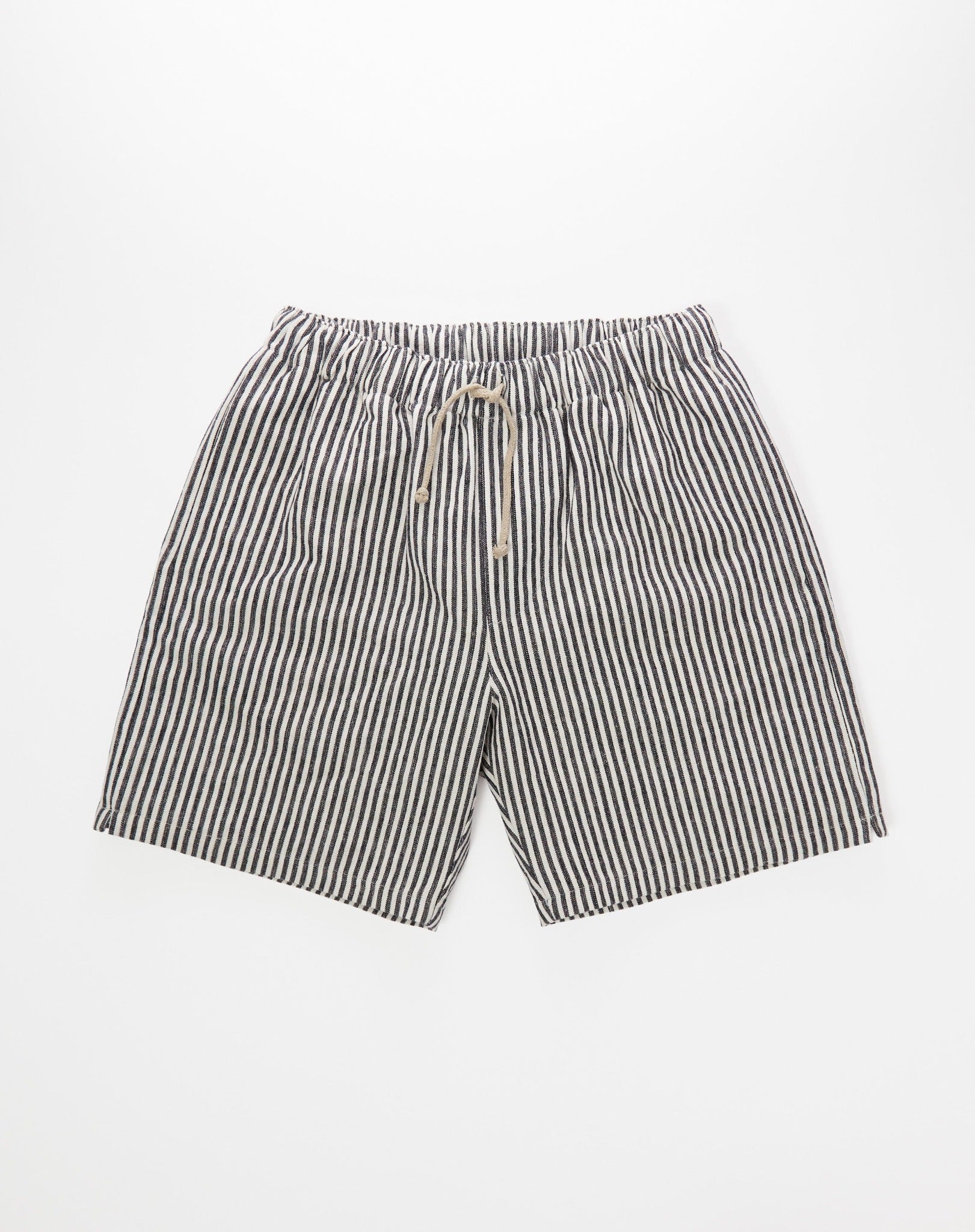 The Rockaway Shorts in Striped Hemp