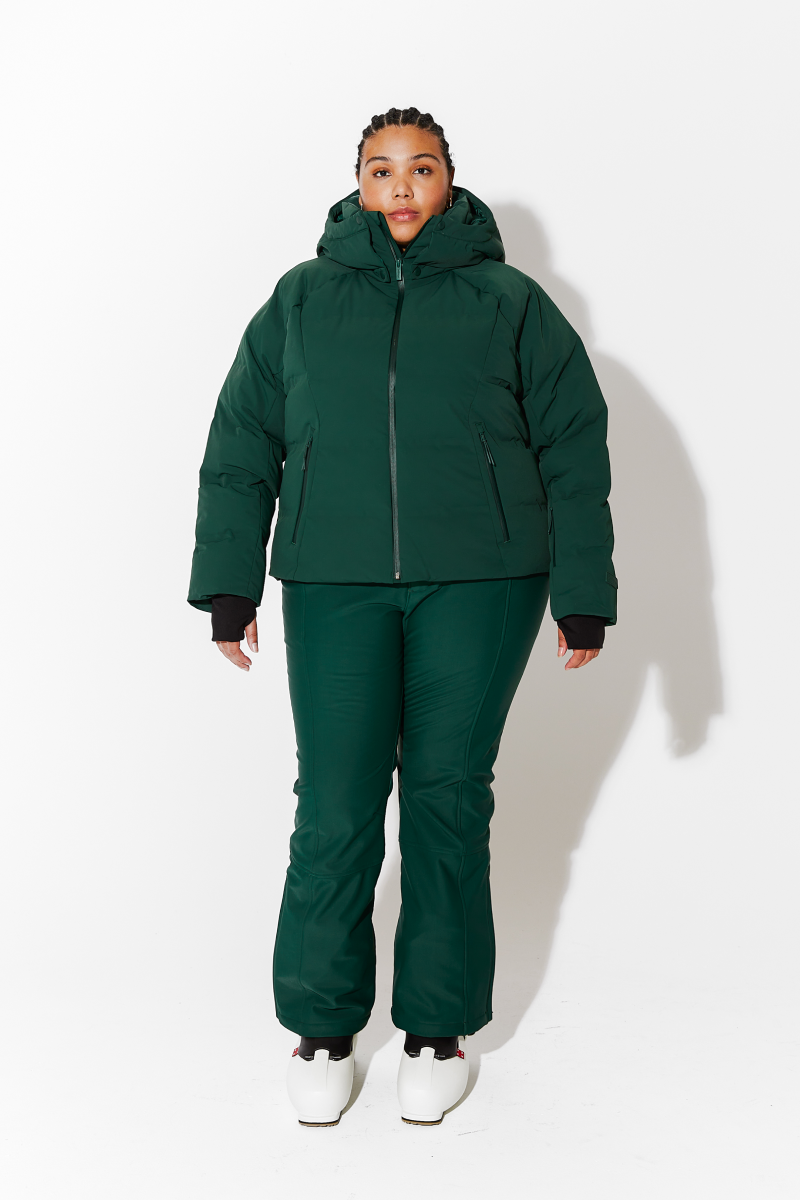 Georgie Puffer Jacket - Alpine Green