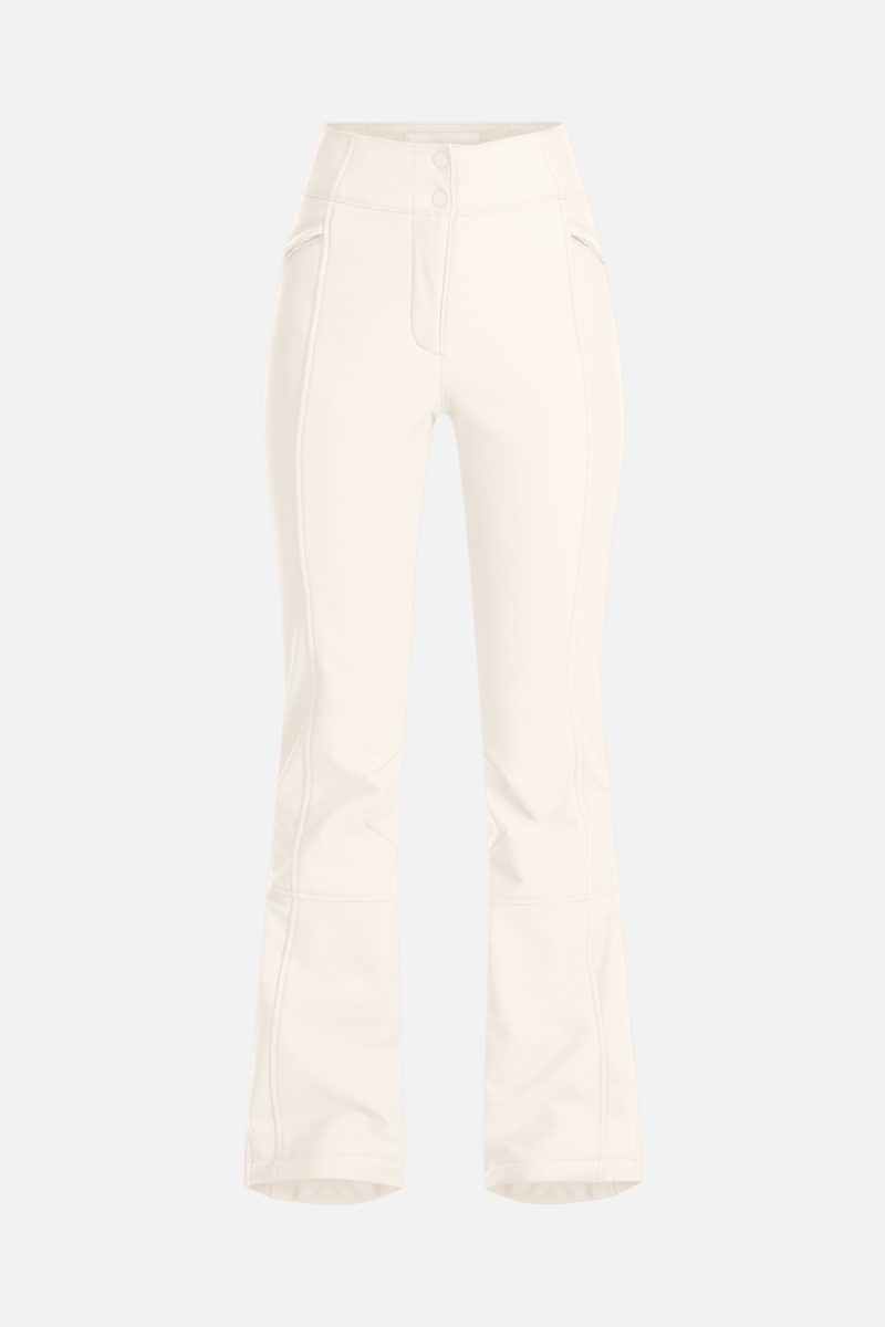 Emma Soft Shell Pant - Short Length - Oatmilk White