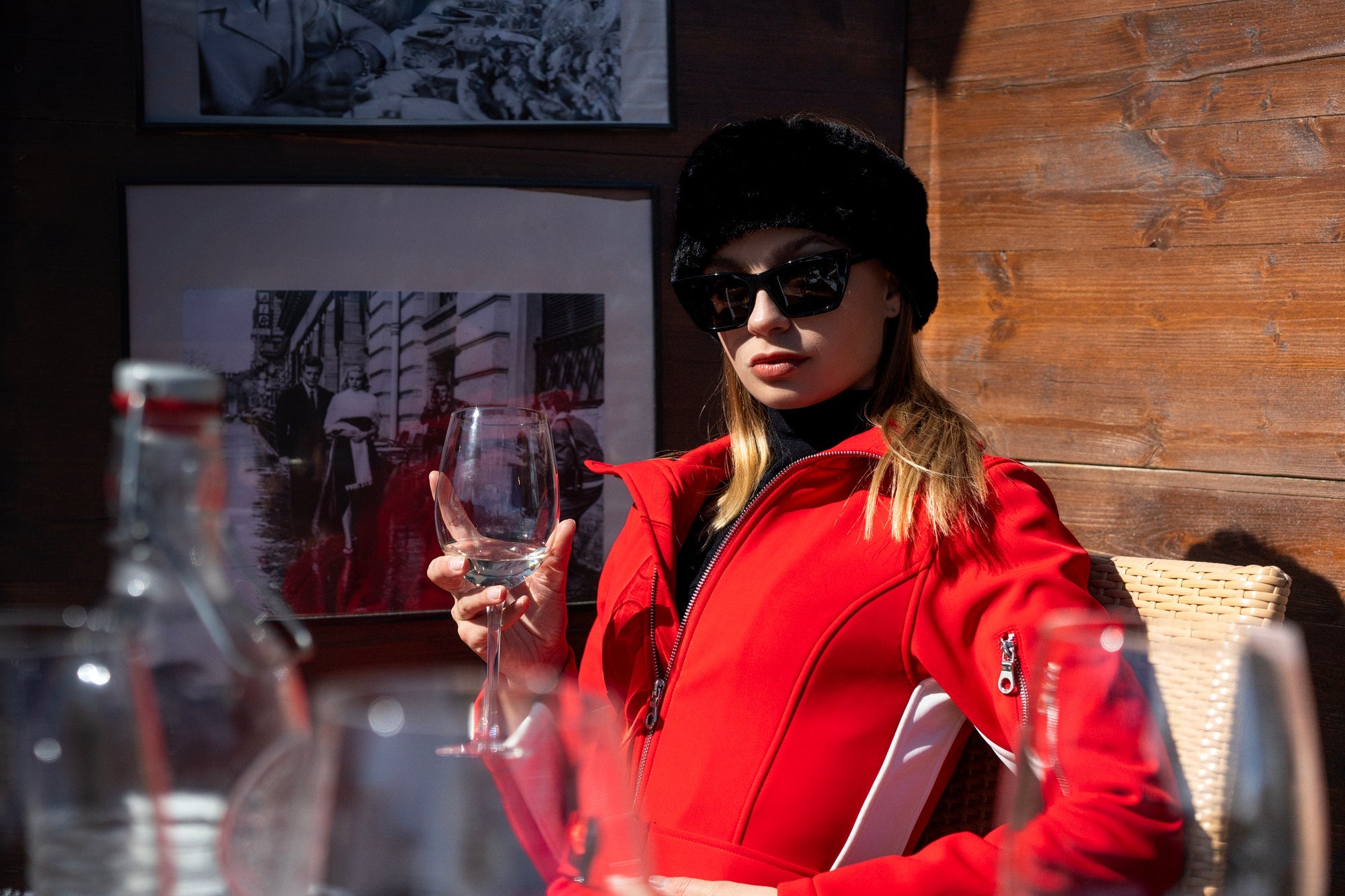 SIREN SKI SUIT - SIREN RED