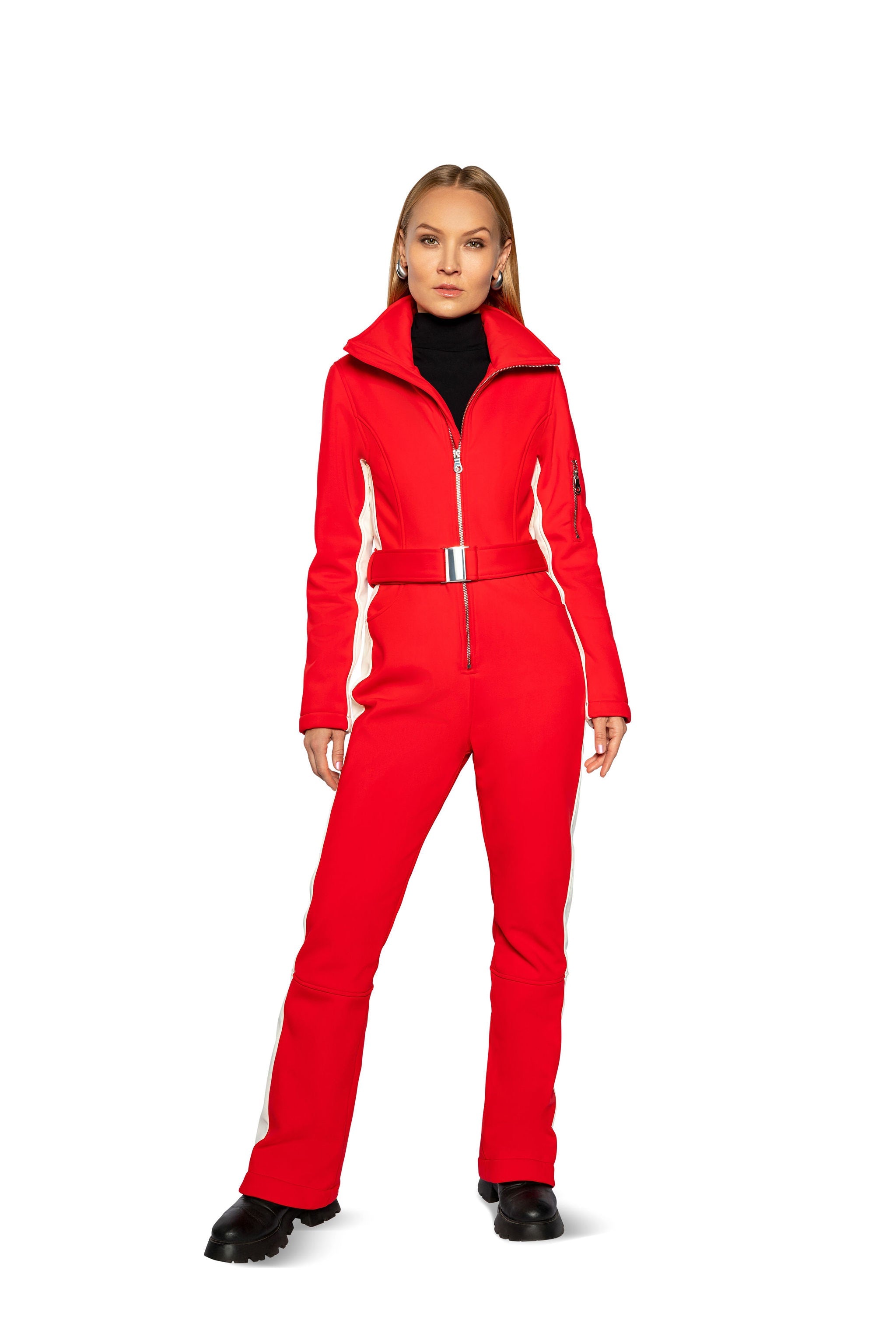 SIREN SKI SUIT - SIREN RED